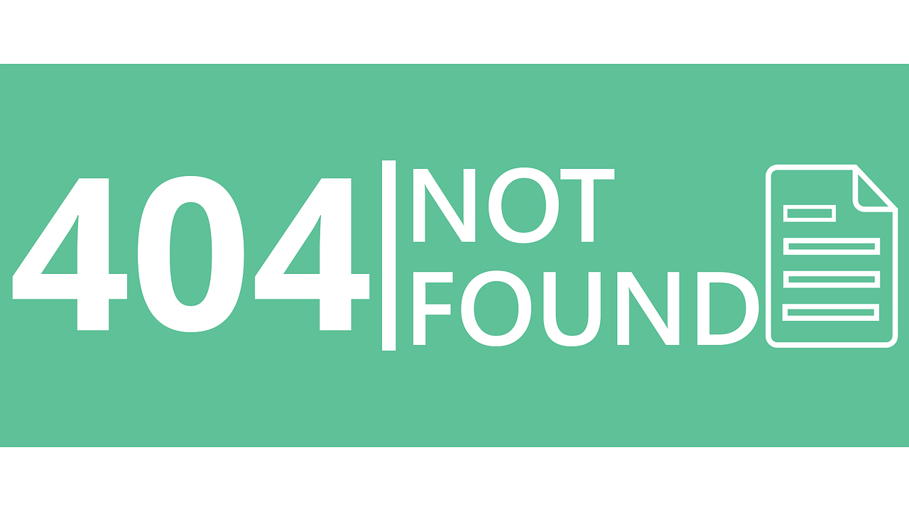 404 Site not found